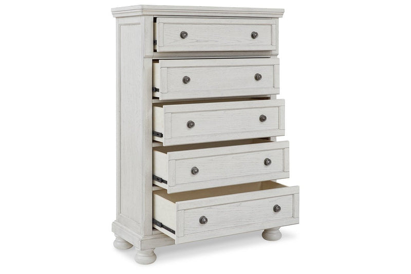 Robbinsdale Antique White Panel Storage Bedroom Set - DMV FurnitureBedroom Set