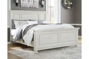 Robbinsdale Antique White Queen Panel Bed - DMV FurnitureQueen Bed