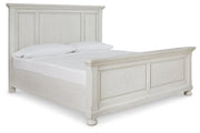 Robbinsdale Antique White Queen Panel Bed - DMV FurnitureQueen Bed