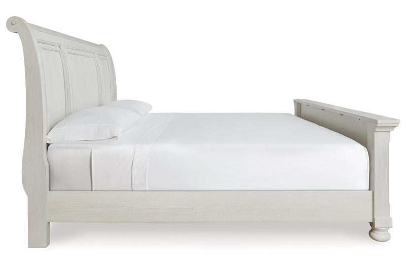 Robbinsdale Antique White Sleigh Bedroom Set - DMV FurnitureBedroom Set