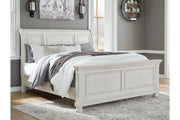 Robbinsdale Antique White Sleigh Bedroom Set - DMV FurnitureBedroom Set
