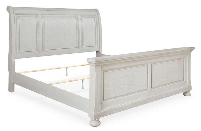 Robbinsdale Antique White Sleigh Bedroom Set - DMV FurnitureBedroom Set