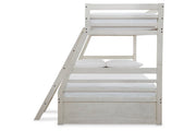 Robbinsdale Antique White Twin over Full Bunk Bed - DMV FurnitureBunk Bed