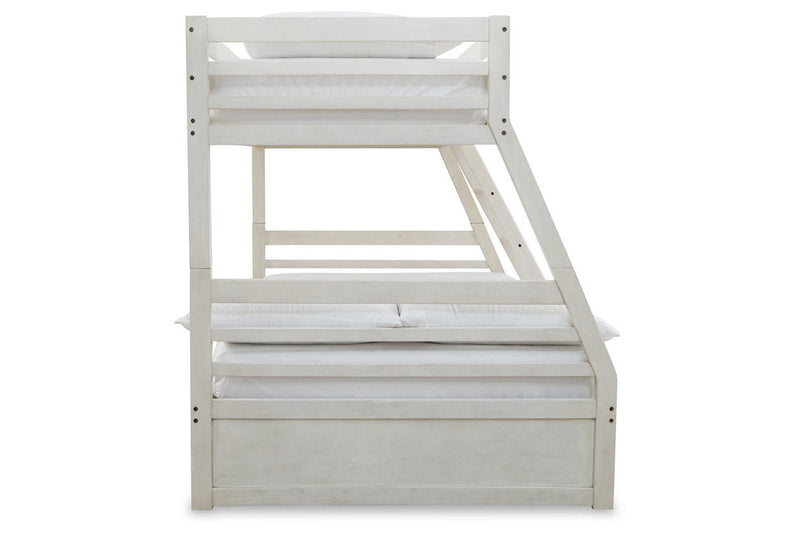 Robbinsdale Antique White Twin over Full Bunk Bed - DMV FurnitureBunk Bed