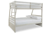 Robbinsdale Antique White Twin over Full Bunk Bed with Storage - DMV FurnitureBunk Bed