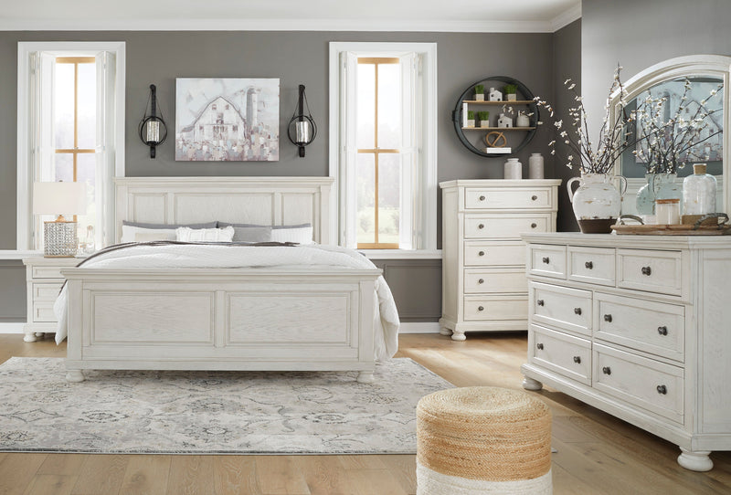 Robbinsdale King/Cailfornia King Panel Bed - DMV FurnitureKing Bed
