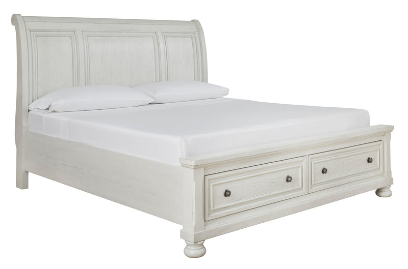 Robbinsdale King/Cailfornia King Sleigh Bed - DMV FurnitureKing Bed