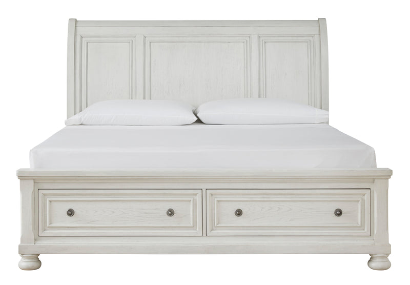 Robbinsdale Queen Sleigh Bed - DMV FurnitureQueen Bed