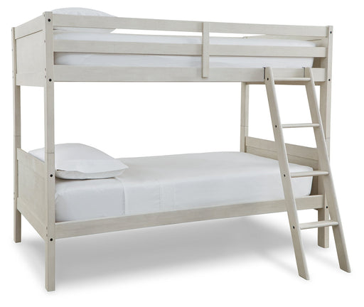 Robbinsdale Twin/Twin Bunk Bed with Ladder - B742-59 - DMV Furniture