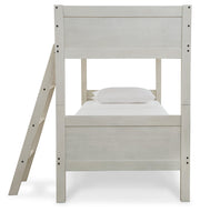 Robbinsdale Twin/Twin Bunk Bed with Ladder - B742-59 - DMV Furniture