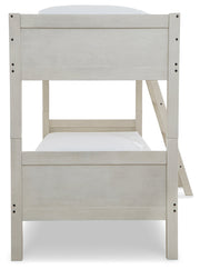 Robbinsdale Twin/Twin Bunk Bed with Ladder - B742-59 - DMV Furniture