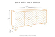 Robin Ridge Two - tone Brown Accent Cabinet - DMV FurnitureCabinet