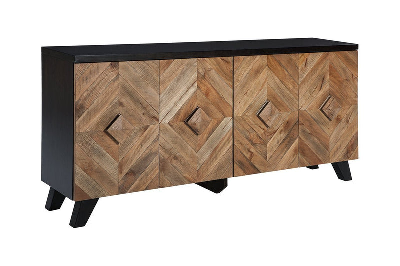 Robin Ridge Two - tone Brown Accent Cabinet - DMV FurnitureCabinet