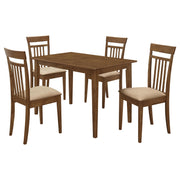 Robles 5-piece Rectangular Dining Table Set Chestnut - 150430
