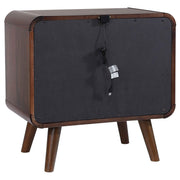 Robyn 4-piece Twin Bedroom Set Dark Walnut - 205131T-S4