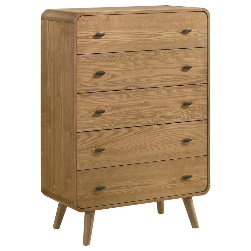 Robyn 5-piece Full Bedroom Set Light Ash - 225091F-S5