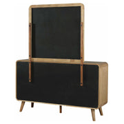 Robyn 6-drawer Bedroom Dresser and Mirror Light Ash - 225093M