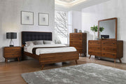 Robyn 6-drawer Bedroom Dresser Dark Walnut - 205133