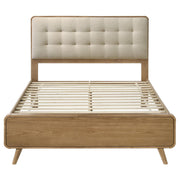Robyn Wood California King Platform Bed Light Ash - 225091KW