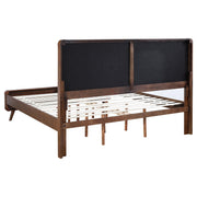 Robyn Wood Eastern King Platform Bed Dark Walnut - 205131KE