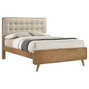 Robyn Wood Eastern King Platform Bed Light Ash - 225091KE