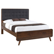 Robyn Wood Full Platform Bed Dark Walnut - 205131F