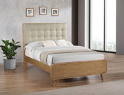 Robyn Wood Full Platform Bed Light Ash - 225091F