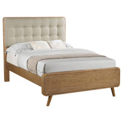 Robyn Wood Full Platform Bed Light Ash - 225091F