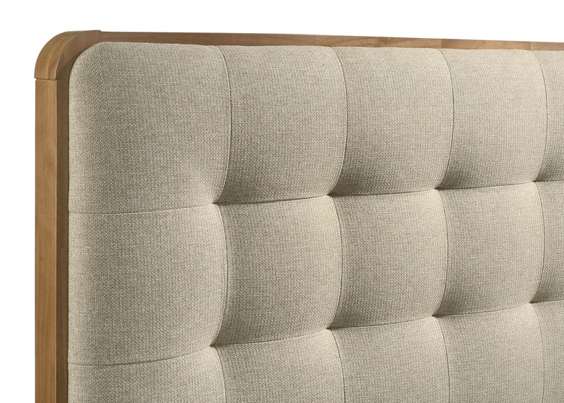 Robyn Wood Queen Platform Bed Light Ash - 225091Q