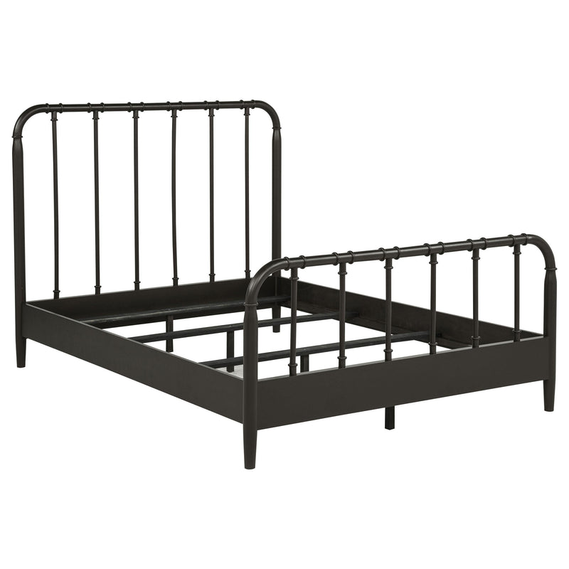Rocco All Wood Water Pipe Open Frame Full Bed Dark Bronze - 310035F
