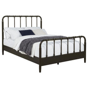 Rocco All Wood Water Pipe Open Frame Full Bed Dark Bronze - 310035F
