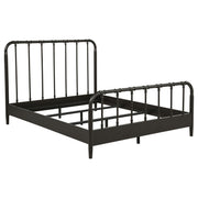 Rocco All Wood Water Pipe Open Frame Queen Bed Dark Bronze - 310035Q