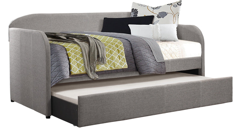 Roland Gray Daybed with Trundle - DMV FurnitureDaybed