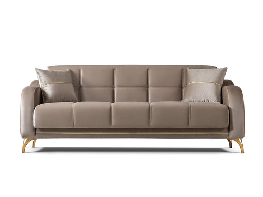 Rolex Convertible Loveseat in Brown - 200-ST-ROL-VELVET260-2