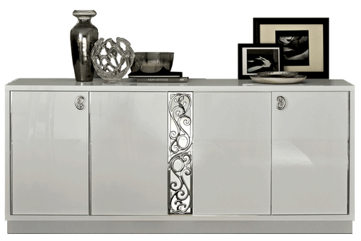 Roma 4-Door Buffet White - i24037 - DMV Furniture