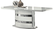 Roma Dining Table White, Italy - i27840 - DMV Furniture