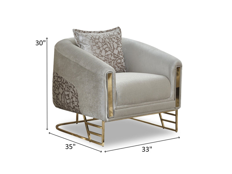 Romances 33" Wide Armchair - Accent Chairs
