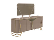 Romans Diningroom (Consol With Mirror & Dining Table & 6 Dining Chair) - 115-ROM-SET
