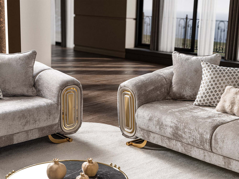 Romeo Stationary Sofa in Cream - 200-ST-ROM-KENZO20-3