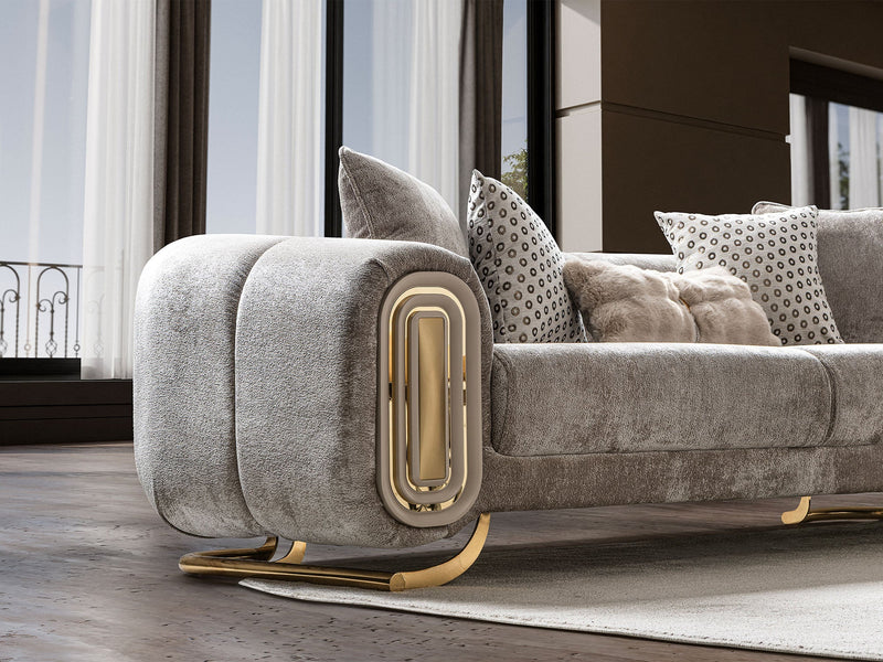 Romeo Stationary Sofa in Cream - 200-ST-ROM-KENZO20-3