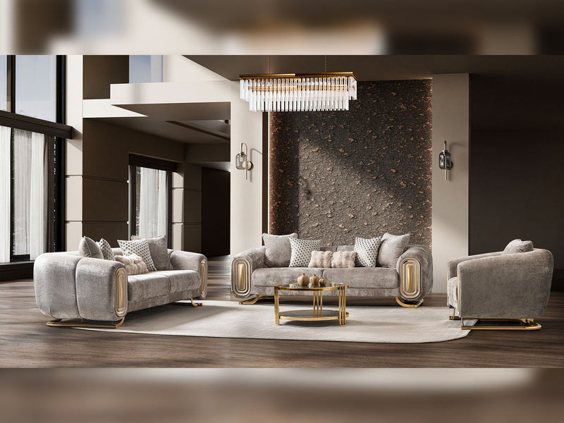 Romeo Stationary Sofa in Cream - 200-ST-ROM-KENZO20-3
