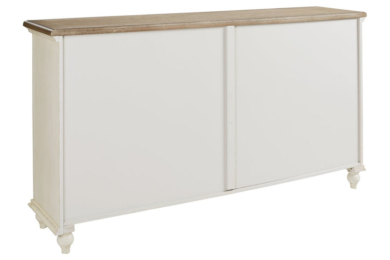 Roranville Antique White Accent Cabinet - DMV FurnitureCabinet