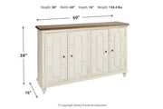 Roranville Antique White Accent Cabinet - DMV FurnitureCabinet