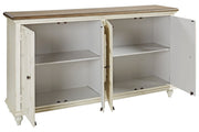 Roranville Antique White Accent Cabinet - DMV FurnitureCabinet