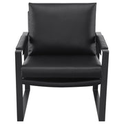Rosalind Upholstered Track Arm Accent Chair Black - 903021