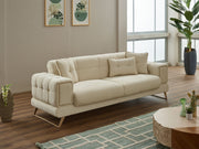 Rose Convertible Loveseat in Dark Grey - 200-SIM-ROS-CALVE18-2