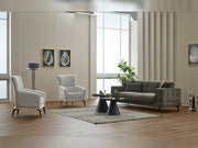 Rose Convertible Sofa in Dark Grey - 200-SIM-ROS-CALVE18-3