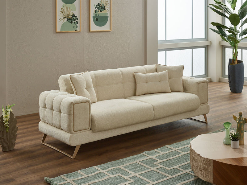 Rose Convertible Sofa in Dark Grey - 200-SIM-ROS-CALVE18-3