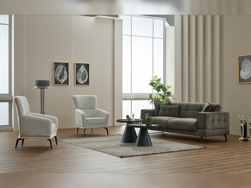 Rose Convertible Sofa in Green - 200-SIM-ROS-CALVE14-3
