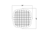 Rossa Memory Board in Green - 760-ROS-MT191601